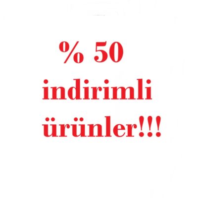 % 50 indirimli ürünler